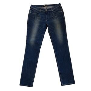 Levis Revel Jeans Womens Size 32 Demi Curve Skinny Tapered Stretch Distressed